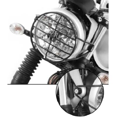 Hepco & Becker - Triumph Street Twin - Grille de phare - Publicité Hepco & Becker - Triumph Street Twin - Grille de phare - Publicité