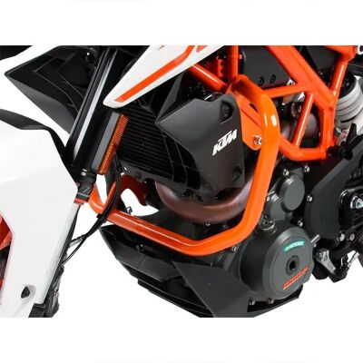 Hepco Becker - KTM 390 Duke - Orange - Protecteur de garde-boue - Publicité Hepco Becker - KTM 390 Duke - Orange - Protecteur de garde-boue - Publicité