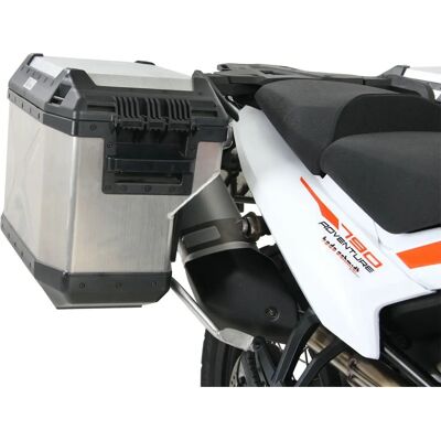 Hepco Becker - Xplorer Cutout - Plateado - Pannier System Hepco Becker - Xplorer Cutout - Plateado - Pannier System