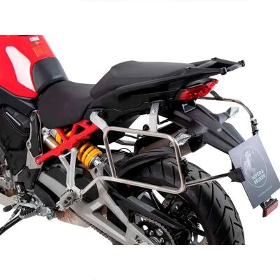 Hepco Becker Side Cases for Ducati Multistrada V4 - Waterproof Aluminum Hepco Becker Side Cases for Ducati Multistrada V4 - Waterproof Aluminum