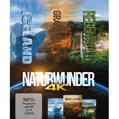 Alive - Naturwunder 4K - 3 Naturwunder - Blu-ray Alive - Naturwunder 4K - 3 Naturwunder - Blu-ray