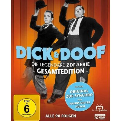 Fernsehjuwelen Stan Laurel Oliver Hardy DVD-Set - Gesamtedition - 10 DVDs Fernsehjuwelen Stan Laurel Oliver Hardy DVD-Set - Gesamtedition - 10 DVDs