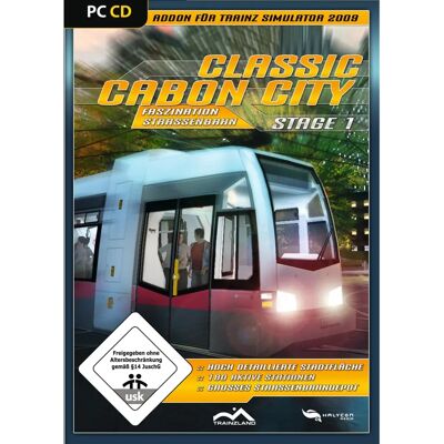 Halycon Trainz 2009 Ville Cabon Classique - Jeu vidéo - Publicité Halycon Trainz 2009 Ville Cabon Classique - Jeu vidéo - Publicité
