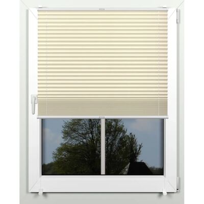 INDEKO einfache beige Plissee - Plissees INDEKO einfache beige Plissee - Plissees