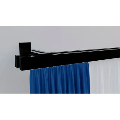 Indeko Bern Gardinenstange - 2-läufig Aluminium Indeko Bern Gardinenstange - 2-läufig Aluminium