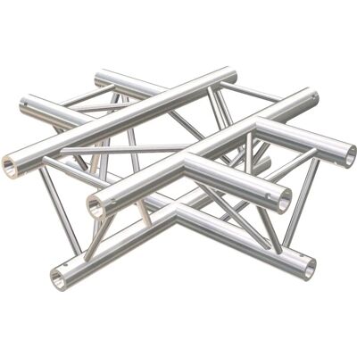 Global Truss F33 C41 Croisement - 4 Voies, 0,5x0,5m, Noir - Publicité Global Truss F33 C41 Croisement - 4 Voies, 0,5x0,5m, Noir - Publicité