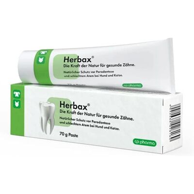 Herbax Tandkräm för Hundar och Katter - Naturlig Munvård Herbax Tandkräm för Hundar och Katter - Naturlig Munvård