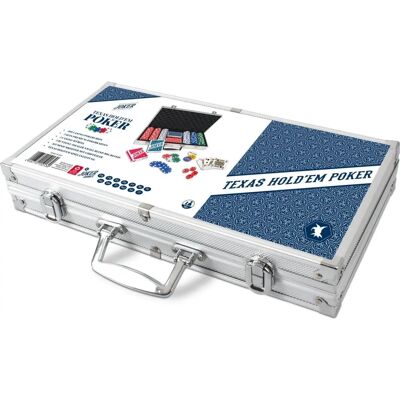 Ensemble de Poker ASS Altenburg - Valise en aluminium, 2 decks, 330 jetons Ensemble de Poker ASS Altenburg - Valise en aluminium, 2 decks, 330 jetons