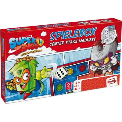 Boîte de jeu Superzings avec 2 figurines rares en argent - Boîte de jeux Boîte de jeu Superzings avec 2 figurines rares en argent - Boîte de jeux