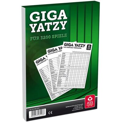 ASS ALTENBURGER 22517117 Würfelspielblock - Würfelspiel ASS ALTENBURGER 22517117 Würfelspielblock - Würfelspiel