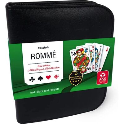 ASS Altenburger Rommé Lederfaseretui - Spielkarten ASS Altenburger Rommé Lederfaseretui - Spielkarten