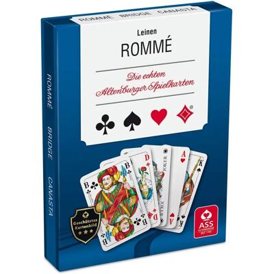 Cartamundi Modelo 0 Rommé de linho francês Cartamundi Modelo 0 Rommé de linho francês