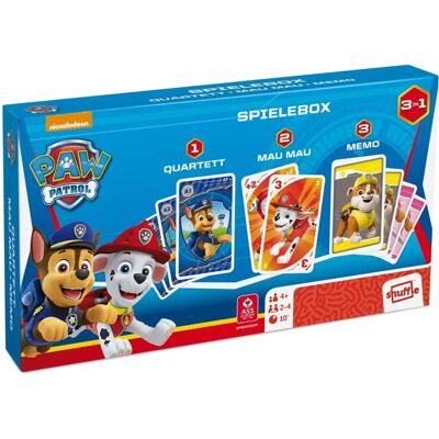 ASS Altenburger Paw Patrol Spielkarten - Spielebox ASS Altenburger Paw Patrol Spielkarten - Spielebox