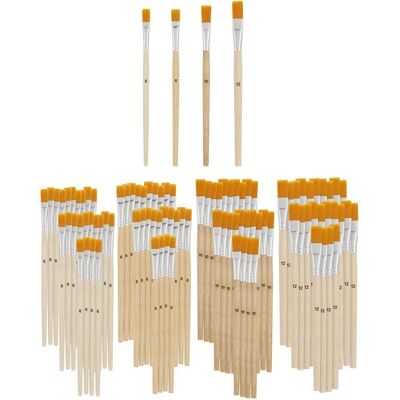 VBS - XXL Flachpinsel Sortiert - Synthetikhaar - Paintbrush set VBS - XXL Flachpinsel Sortiert - Synthetikhaar - Paintbrush set