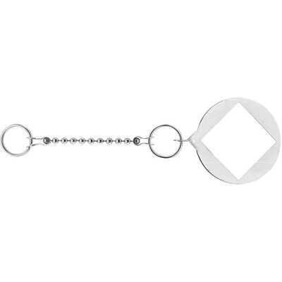 ASW Stedo Kettenhalter - 720281 - Kette 30cm - Messing verchromt - Innen Ecksitz ASW Stedo Kettenhalter - 720281 - Kette 30cm - Messing verchromt - Innen Ecksitz