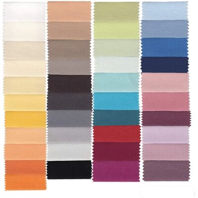 Lenzuola di ESTELLA 140-160x200-220cm - Jersey Cotone Elastico Lenzuola di ESTELLA 140-160x200-220cm - Jersey Cotone Elastico