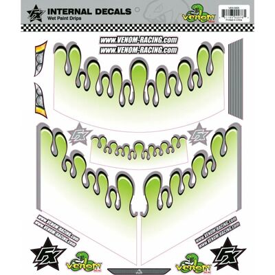 Jamara - 460013 - Verde - Set adesivi - Accessorio RC Jamara - 460013 - Verde - Set adesivi - Accessorio RC