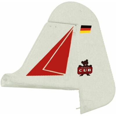 Jamara 160225 Pezzo modello RC - Stabilizzatore verticale per Piper Super Cub EP-Por Jamara 160225 Pezzo modello RC - Stabilizzatore verticale per Piper Super Cub EP-Por