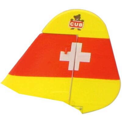 JAMARA - Piper J-3 - Seitenruder - RC-Teil JAMARA - Piper J-3 - Seitenruder - RC-Teil