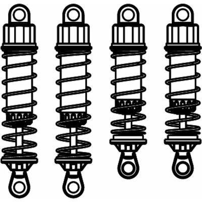 Jamara - 505133 - Lightray-General hi-vo VE4 - Ammortizzatore RC Jamara - 505133 - Lightray-General hi-vo VE4 - Ammortizzatore RC