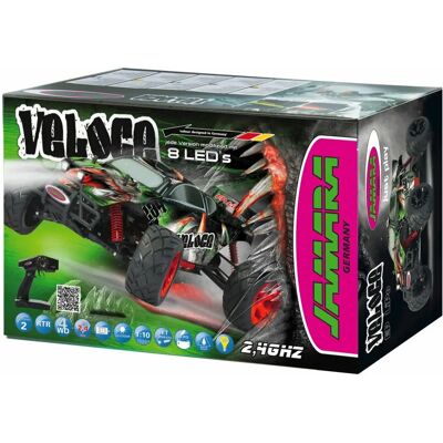 JAMARA Veloce Monstertruck 4WD - RC Auto, Grün, 1:10 JAMARA Veloce Monstertruck 4WD - RC Auto, Grün, 1:10