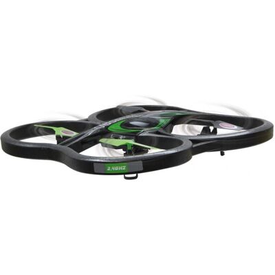 Jamara Observer AHP Quadrocopter - 4 Rotor, 650mAh, Black & Green Jamara Observer AHP Quadrocopter - 4 Rotor, 650mAh, Black & Green