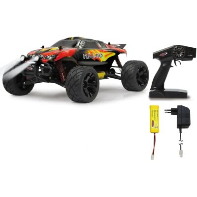 Jamara Vulcano - Monstertruck fuoristrada 4WD 1:10 NiMh 2,4GHz - Auto RC elettrico Jamara Vulcano - Monstertruck fuoristrada 4WD 1:10 NiMh 2,4GHz - Auto RC elettrico