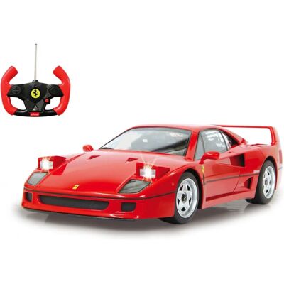 JAMARA Ferrari F40 RC Car - 1:14 Scale, LED Lights, 11 km/h JAMARA Ferrari F40 RC Car - 1:14 Scale, LED Lights, 11 km/h