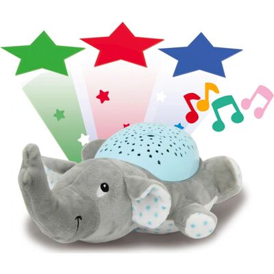 Jamara Dreamy Elefant Nachtlicht - Blau Grau LED Jamara Dreamy Elefant Nachtlicht - Blau Grau LED