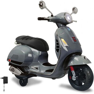 JAMARA Vespa GTS 125 Ride-on scooter - Officieel gelicentieerd - 12V - Grijs - Ride-on scooter JAMARA Vespa GTS 125 Ride-on scooter - Officieel gelicentieerd - 12V - Grijs - Ride-on scooter