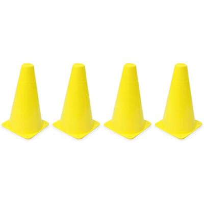 Jamara 460520 Yellow Plastic Traffic Cone - Toy Accessory Jamara 460520 Yellow Plastic Traffic Cone - Toy Accessory