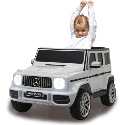 Jamara Mercedes-AMG G 63 elbil för barn - Vit Jamara Mercedes-AMG G 63 elbil för barn - Vit