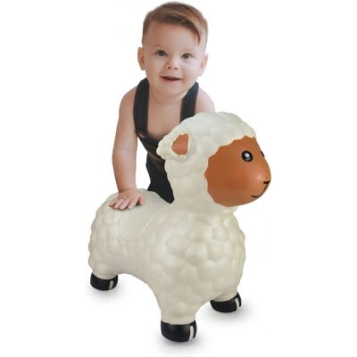 Jamara White Sheep Inflatable Toy with Pump Jamara White Sheep Inflatable Toy with Pump