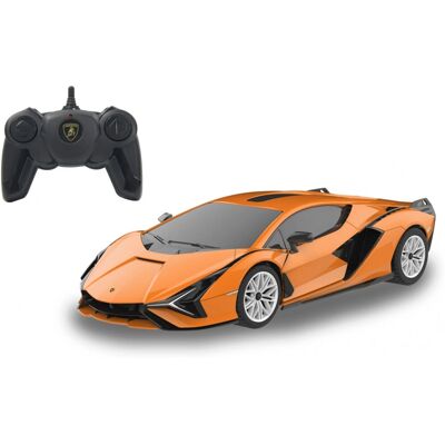 Jamara Lamborghini Sián RC Auto - Maßstab 1:24 - Orange - Geschwindigkeit 9 mph Jamara Lamborghini Sián RC Auto - Maßstab 1:24 - Orange - Geschwindigkeit 9 mph