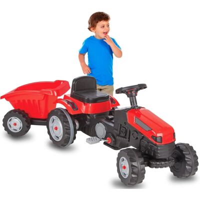 Trattore a Pedali JAMARA Strong Bull con Rimorchio - Giocattolo Bambini Trattore a Pedali JAMARA Strong Bull con Rimorchio - Giocattolo Bambini
