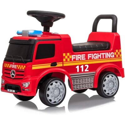 Camion de Pompiers Mercedes-Benz Antos - Voiture à Pousser - Publicité Camion de Pompiers Mercedes-Benz Antos - Voiture à Pousser - Publicité
