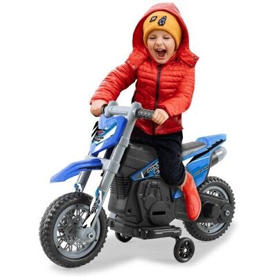 JAMARA Power Bike - Moto ride-on - Bleu - Publicité JAMARA Power Bike - Moto ride-on - Bleu - Publicité