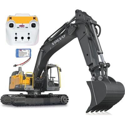 Koparka zdalnie sterowana Jamara 406300 - Skala 1:16, Metal, Realistyczne Dźwięki Koparka zdalnie sterowana Jamara 406300 - Skala 1:16, Metal, Realistyczne Dźwięki