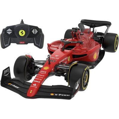 Modèle RC Ferrari F1-75 - Échelle 1:18, 2,4 GHz, Rouge Modèle RC Ferrari F1-75 - Échelle 1:18, 2,4 GHz, Rouge