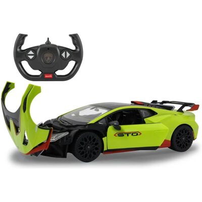 Auto RC JAMARA Lamborghini Huracán STO - Skala 1:14, LED-światła, Wnętrze, Oryginalny lakier Auto RC JAMARA Lamborghini Huracán STO - Skala 1:14, LED-światła, Wnętrze, Oryginalny lakier