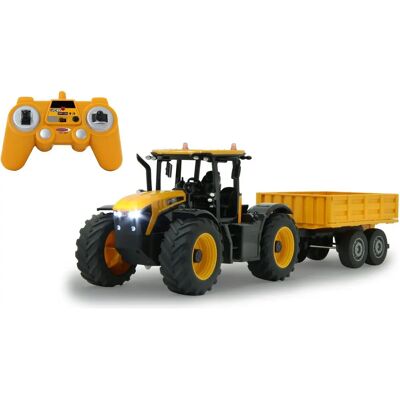 JAMARA JCB Fastrac Traktor - Skala 1:24, Tippanhägn, LED-ljus - Fjärrkontroll JAMARA JCB Fastrac Traktor - Skala 1:24, Tippanhägn, LED-ljus - Fjärrkontroll
