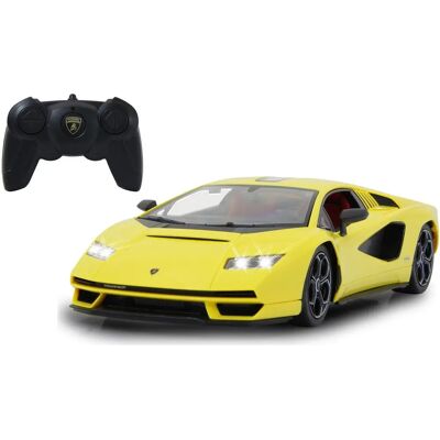Jamara Lamborghini Countach LPI 800-4 1:16 Voiture de sport télécommandée - Jaune - Publicité Jamara Lamborghini Countach LPI 800-4 1:16 Voiture de sport télécommandée - Jaune - Publicité
