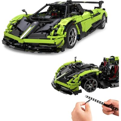 JAMARA Pagani Huayra BC 1:8 Groen Bouwset JAMARA Pagani Huayra BC 1:8 Groen Bouwset