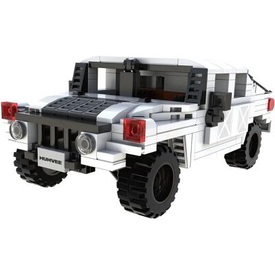 CaDA Humvee White Building Set - 328 Pieces - Off-Road Vehicle CaDA Humvee White Building Set - 328 Pieces - Off-Road Vehicle