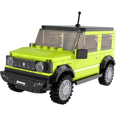 CaDA Suzuki Jimny 1:24 Model - Green Building Block Set - Off-Road Vehicle CaDA Suzuki Jimny 1:24 Model - Green Building Block Set - Off-Road Vehicle