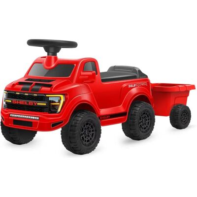 Jamara Shelby Ford F-150 Raptor Fahrzeugs - Rutschauto mit Anhänger Jamara Shelby Ford F-150 Raptor Fahrzeugs - Rutschauto mit Anhänger