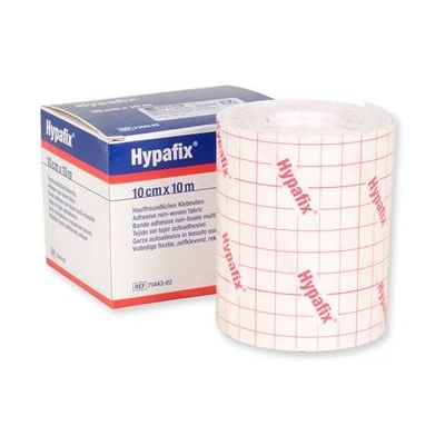 BSN Medical Hypafix 10cm x 10m - Bande adhésive médicale - Publicité BSN Medical Hypafix 10cm x 10m - Bande adhésive médicale - Publicité