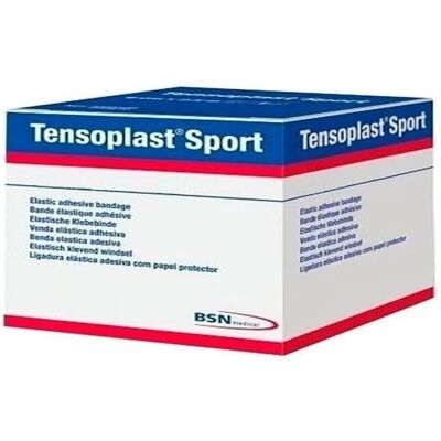 Bandage Élastique Sport Tensoplast - Soutien pour Blessures - Publicité Bandage Élastique Sport Tensoplast - Soutien pour Blessures - Publicité