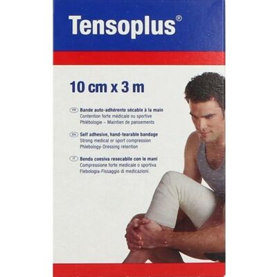 BSN Medical Tensoplus Blanc 72097/7 10cmx3m Bandage - Publicité BSN Medical Tensoplus Blanc 72097/7 10cmx3m Bandage - Publicité
