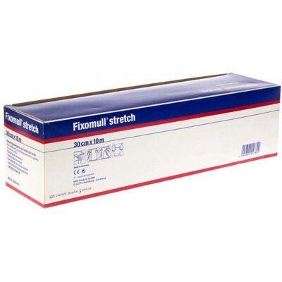 Essity Italy Spa Bandage Fixomull Stretch Hypoallergénique - 10m x 30cm - Publicité Essity Italy Spa Bandage Fixomull Stretch Hypoallergénique - 10m x 30cm - Publicité
